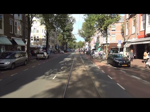 HTM tramlijn 17 Wateringen - Statenkwartier via Kalvermarkt-Stadhuis | GTL8 3120
