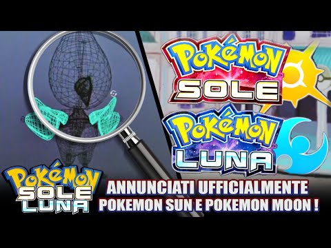 TRAILER POKEMON SOLE E LUNA - SETTIMA GENERAZIONE CONFERMATA !
