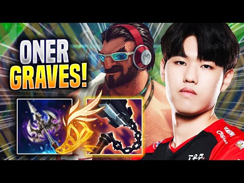 ONER IS A MONSTER WITH GRAVES! - T1 Oner Plays Graves JUNGLE vs Lee Sin! | Preseason 2023