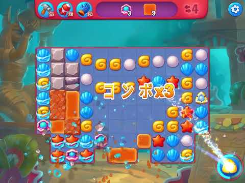 Fishdom Hard level 5600 no boosters フィッシュダム ハード [Friend's]