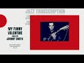My Funny Valentine by Johnny Smith Jazz Guitar Transcription