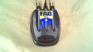 Video thumbnail for Danelectro FAB Metal Guitar Pedal Demo D-3 by Erik Z