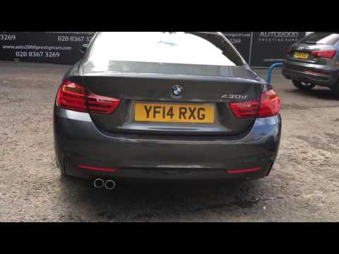 BMW 430d m sport grey 2014 14 for sale @ Auto 2000 enfield