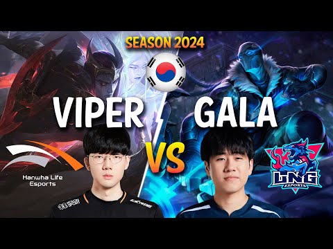 HLE Viper vs LNG GALA - Viper APHELIOS vs GALA VARUS ADC - Patch 14.2 KR Ranked | lolrec