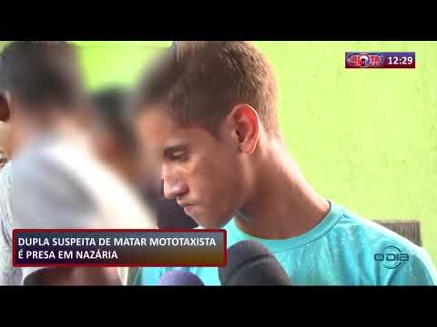 ROTA DO DIA 25 09  Dupla suspeita de matar mototaxista eÌ presa em NazaÌria