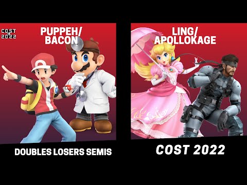 COST 2022 Doubles Losers Semis - Puppeh/Bacon vs Ling/Apollokage - SSBU