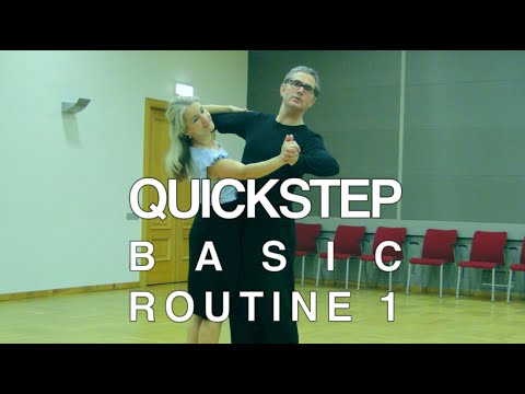 How to Dance Quickstep - Basic Routine 1