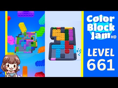 Color Block Jam Level 661 Solution Walkthrough