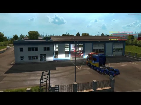 Live stream  ETS2   MP  Göteborg  -  Jönköping -  Odense Load  Digger 1000