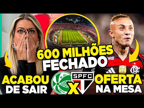 600 MILHÕES 😱 OFERTA na MESA! EVERTON CEBOLINHA no SÃO PAULO! ACORDO MILIONÁRIO no TRICOLOR!