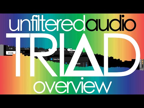 Unfiltered Audio TRIAD - overview of the modular multi-effect plugin