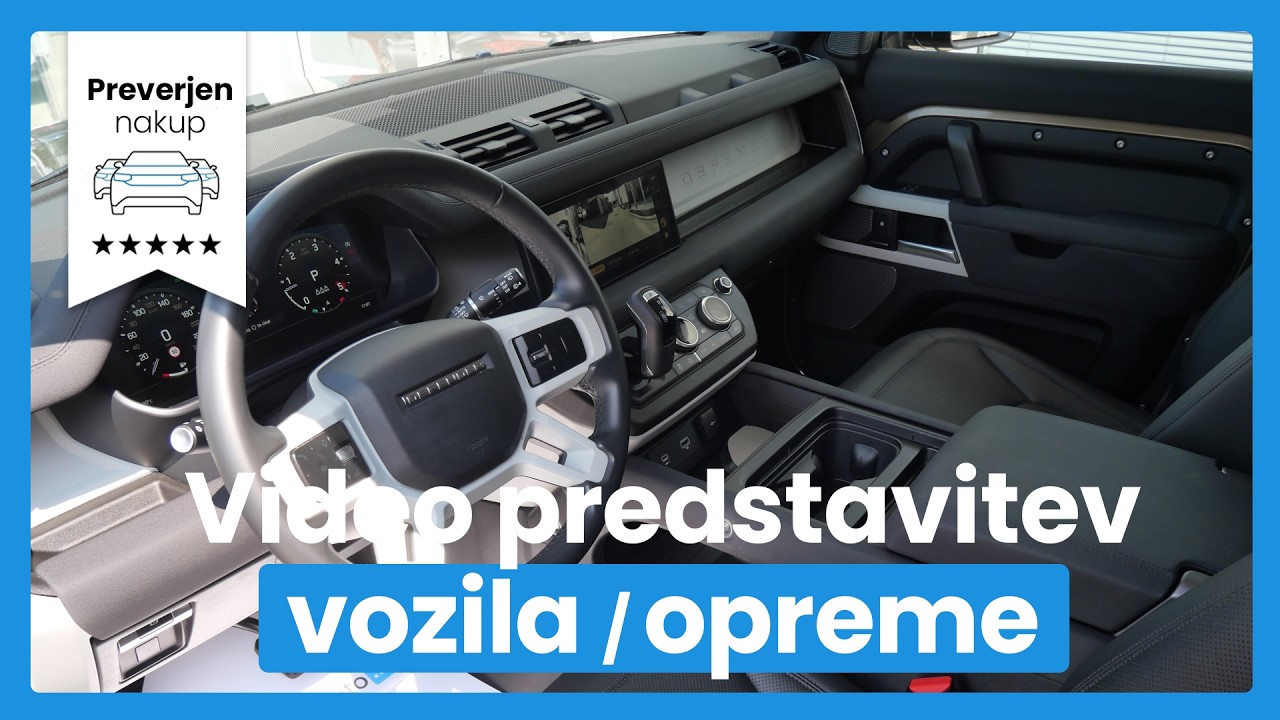 Land Rover Defender 110 X-Dynamic HSE Avt. - VL. NAPRAVA - SLO