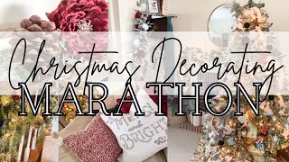 Christmas Decorating Marathon | Whole Home Christmas Decor | Traditional Christmas | The Craf-T Home