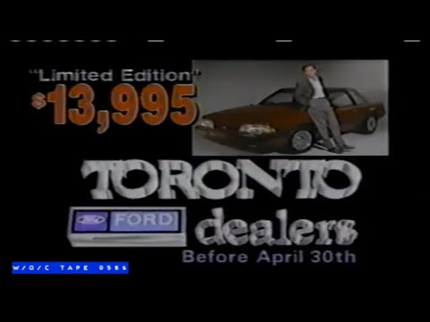 WOC Tape 0586 Local Commercials Compilation - 1989