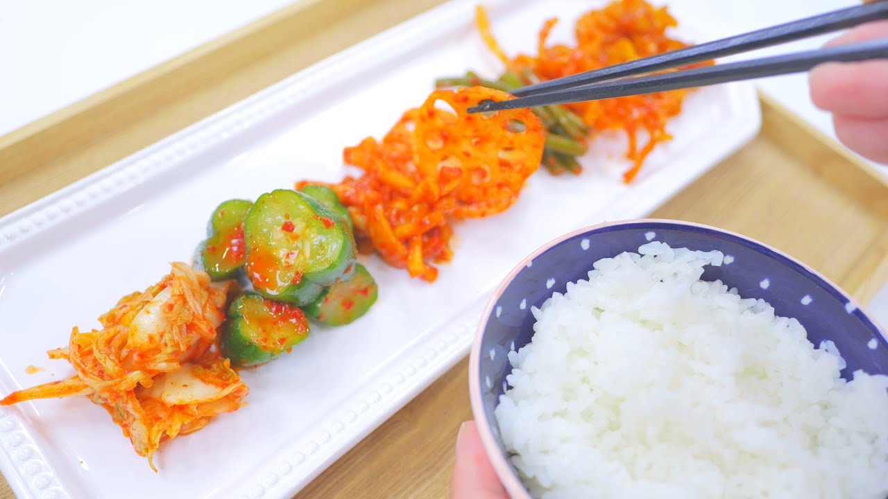 【ASMR】ロピアで買ったキムチたち Kimchi Eating Sounds No Talking【咀嚼音】