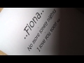 Fiona no more lonely night
