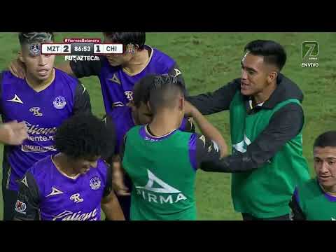 Gol de Oswaldo Alanís | Mazatlán 2-1 Chivas | Liga BBVA MX - Apertura 2022 - Jornada 7