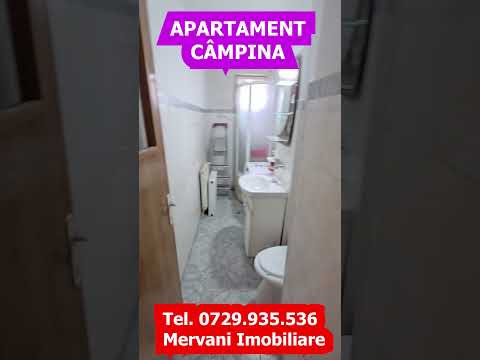 Apartament cu 3 camere de vanzare in Campina, central — Video