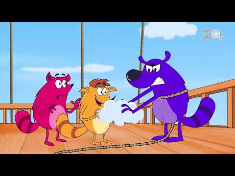 Aasman Ki Sair Ep 99 Pyaar Mohabbat Happy Lucky Indian  Cartoon Show Zee Kids(720P_HD)