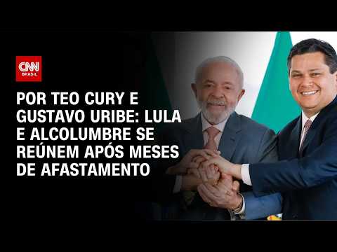 Após afastamento, Lula e Alcolumbre se reúnem em encontro mediado pelo STF | LIVE CNN