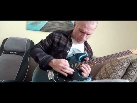 Joe Satriani- Satch Boogie-(guitar cover by Leon M)