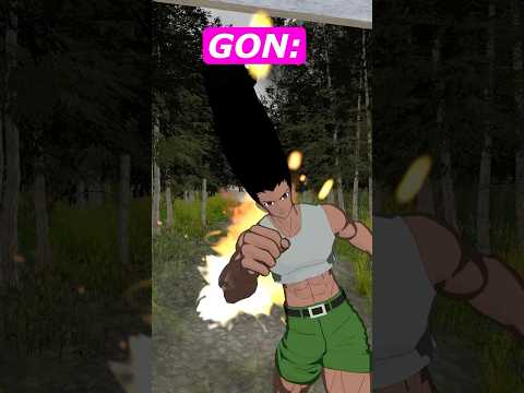 Gon vs Pitou #hxh