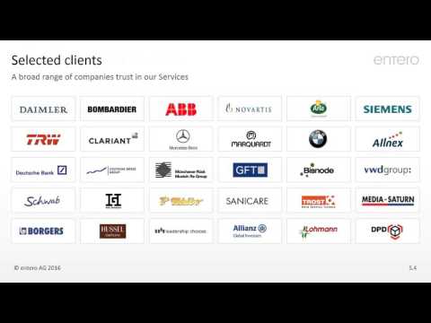 entero company presentation english