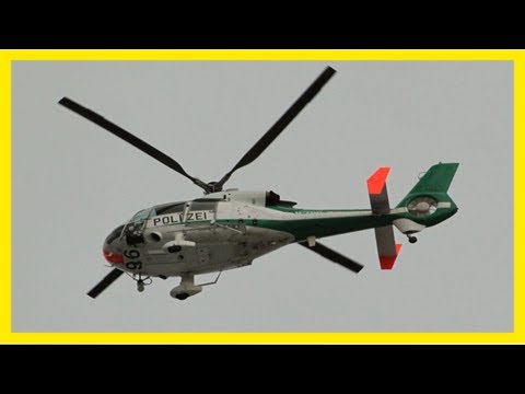 Polizei sucht mit hubschrauber nach vermisster frau im hafen