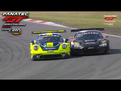 INTENSE Battle Side by Side for Half the Lap! | Fanatec GT World Challenge Europe Powered by AWS