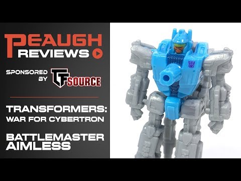 Video Review: Transformers: War for Cybertron SIEGE – Battlemaster AIMLESS