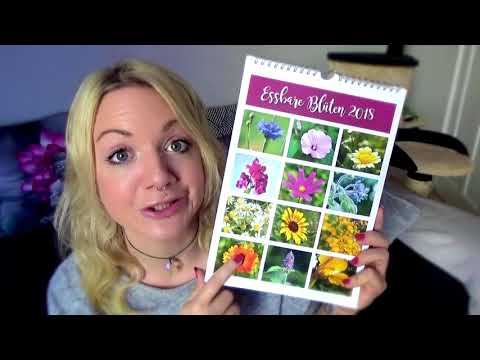 Essbare Blüten Kalender 2018   Gartenkalender   Gartengemüsekiosk #ad