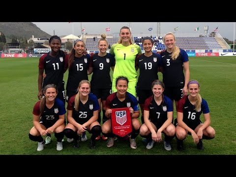 U-20 WNT vs. Norway: Highlights - March 3, 2017