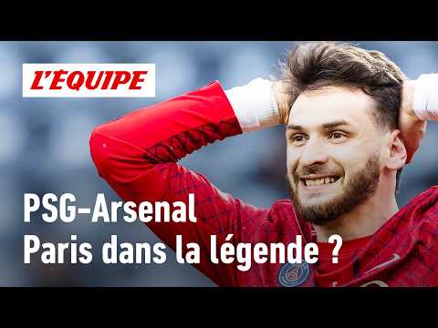 PSG-Arsenal : Pourquoi Paris peut entrer dans la légende du football