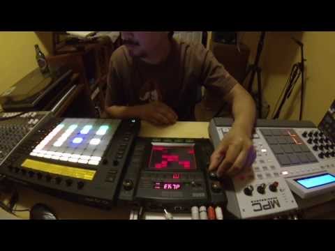 akai mpc ren + kp3 + ableton push by NMD and Salieri Tap - live session vol 3
