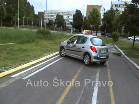 Auto skola Pravo - B kategorija - Poligon