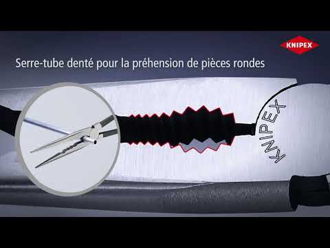 Pinces demi-rondes longues - KNIPEX