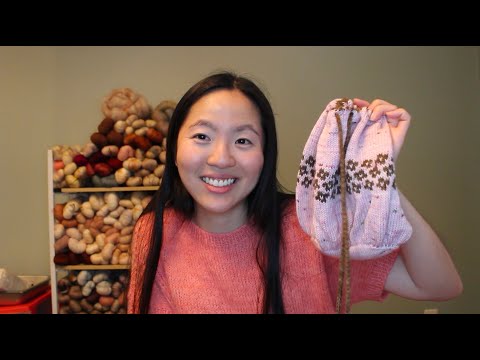 arieknits Ep. 83 - Finished Clover Bag and New Spin Project!