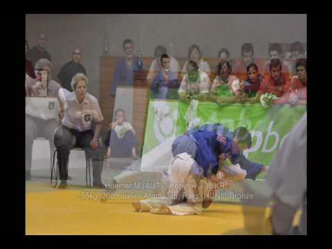Judo 2009 Paks -55kg Huemer M (AUT) - Kopylov V (UKR) - Bronze Junior Atom Cup