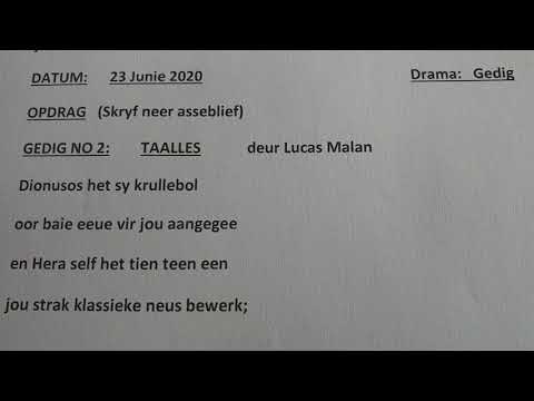 SKEPPENDE KUNSTE GRAAD 8: 23 Junie 2020 - periode 4 (23084)