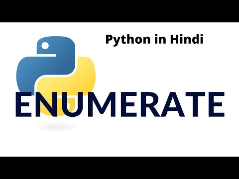Enumerate In Python Python Tutorial For Absolute Beginners In Hindi