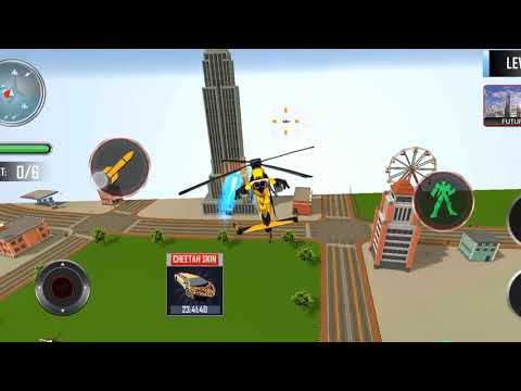 Flying limo robot car game in robot transforming games & police robot games | new game 2022