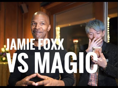 Jamie Foxx on camera
