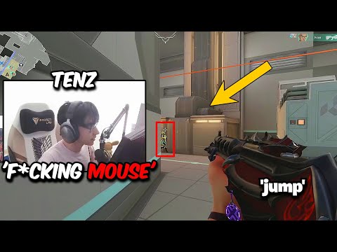 SEN TenZ hecking love his mouse😭 | VALORANT