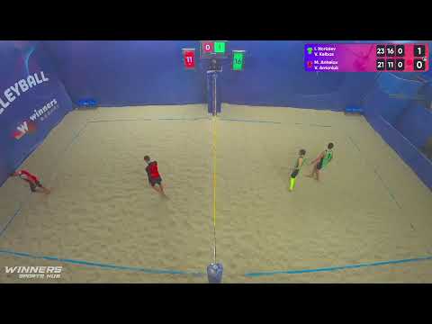 08:45 I. Horiaiev / V. Kelbas - M. Anhelov / V. Antoniuk 06.01.2023 | Winners Beach Volleyball