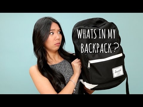 What's In My Backpack?! UCLA College Student Edition! Video