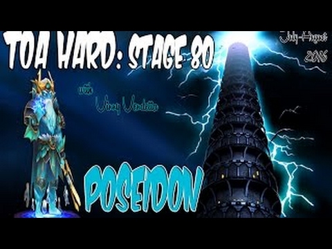 Summoners War: Toa HARD 80 July-Aug Poseidon Stage