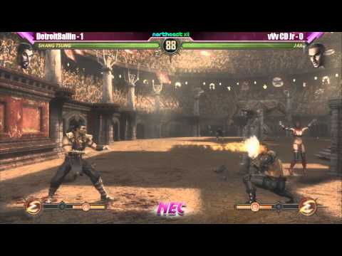 MK9 Winners Finals DetroitBallin vs vVv CD Jr. - NEC XII Tournament
