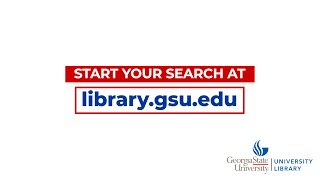 Georgia State University - All Things University Library - LIBRARY.GSU.EDU