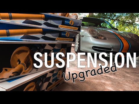 Suspension Upgrade! Bilstein B8 with H&R lowering springs on my 911