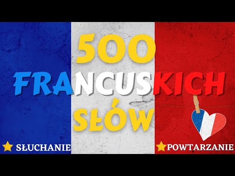 500 essential French words - French for beginners - learn French